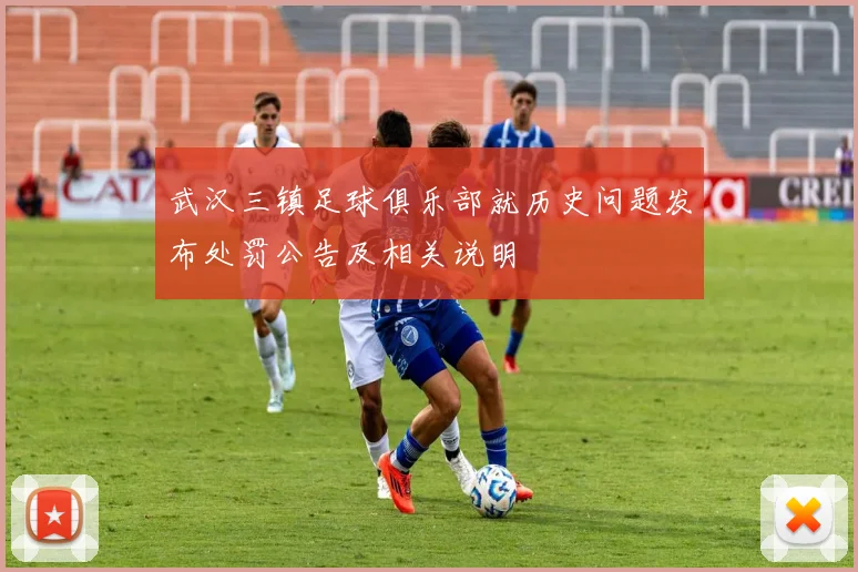 武汉三镇足球俱乐部就历史问题发布处罚公告及相关说明